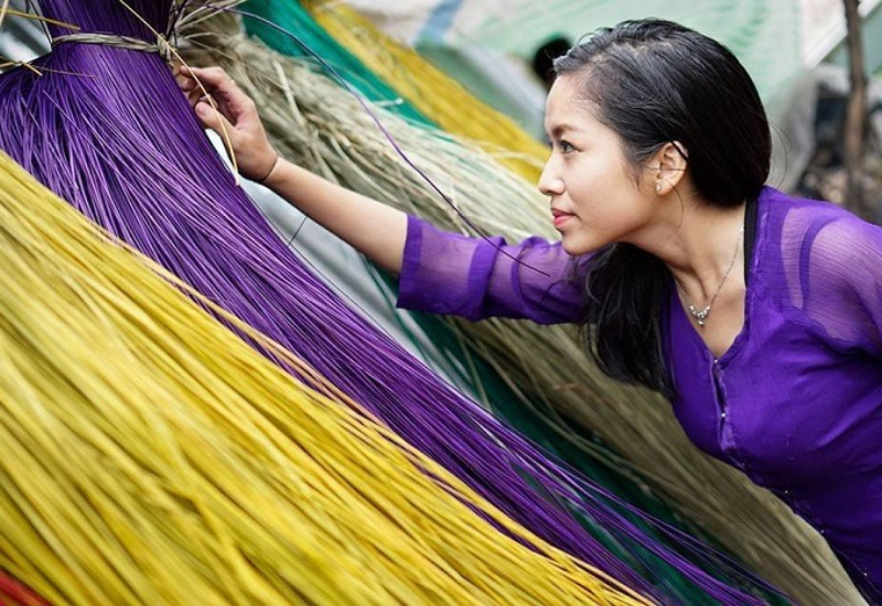 Khám phá làng Chiếu Định Yên ngày nay
